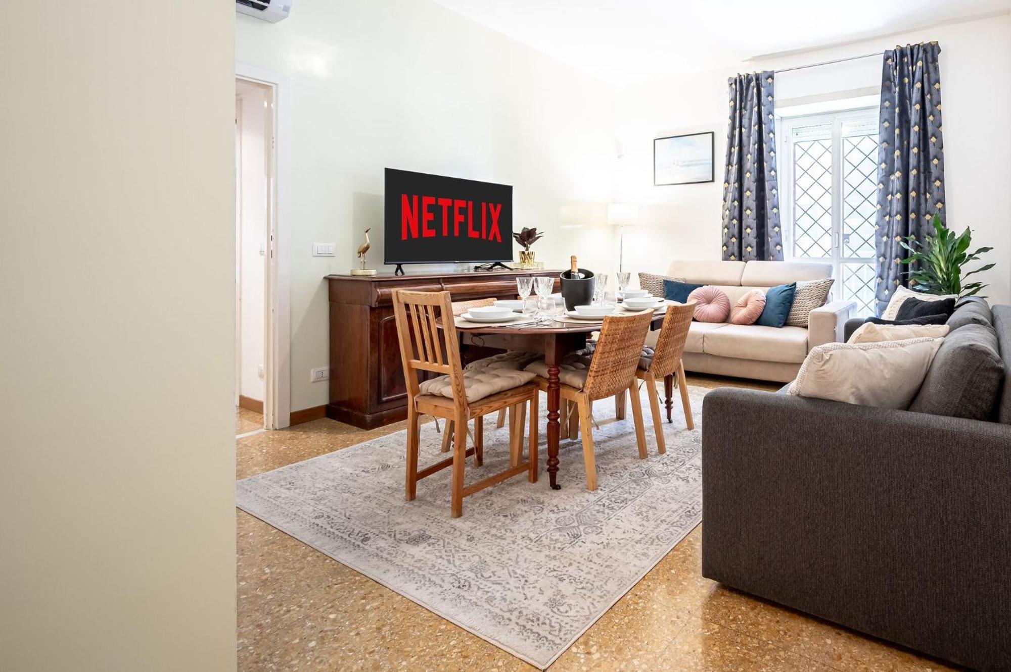 Appartamento King Size Wifi Air Conditioning Tv50 10min Colosseo-trastevere Roma